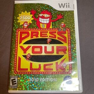 Press Your Luck Game Show 2010 Edition Wii